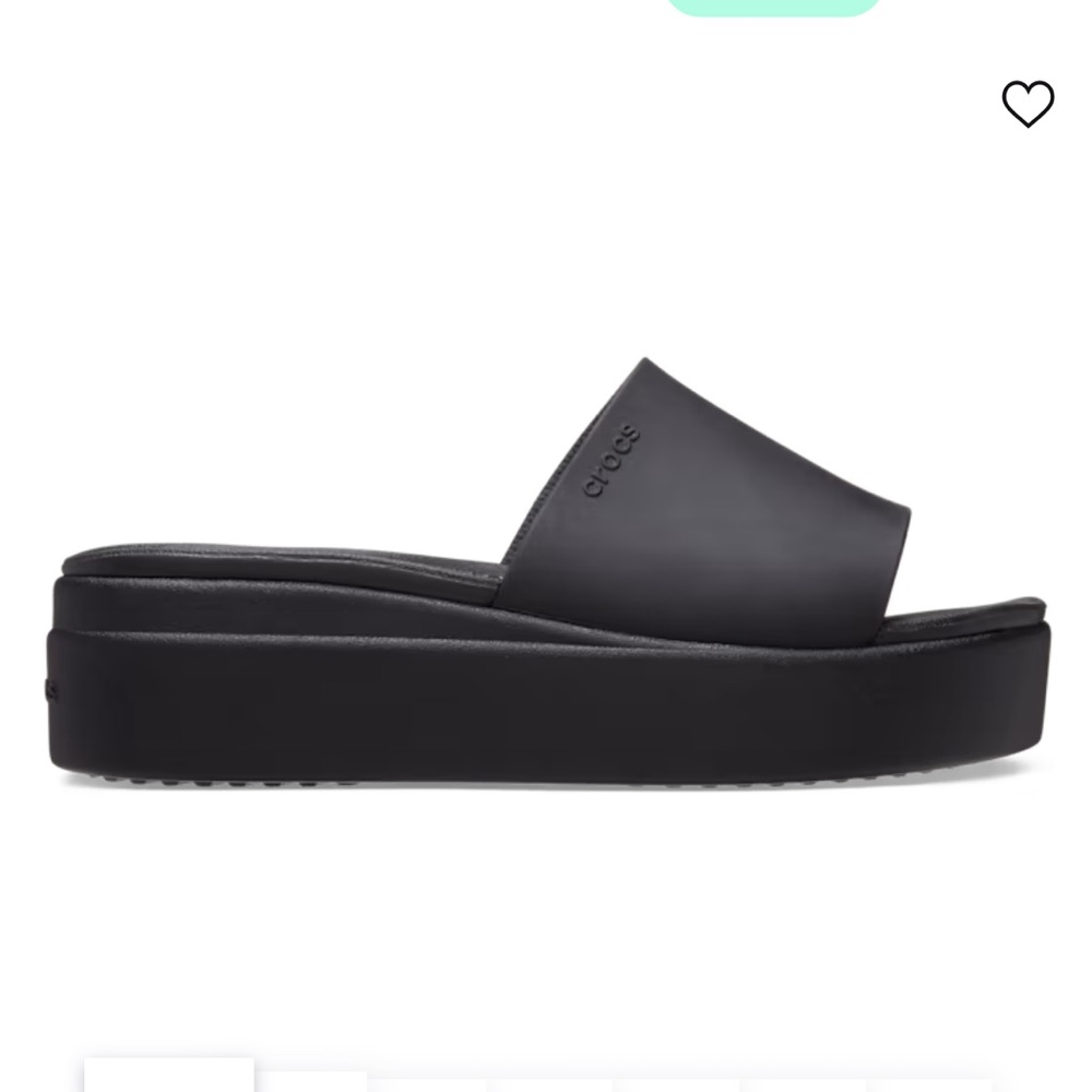 Crocs brooklyn slide sandal size 9